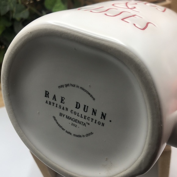 Rae Dunn HUGS & KISSES mug - Picture 5 of 5